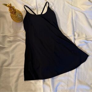 Halara Softlyzero Plush Backless Active Dress - XL, Black NWOT